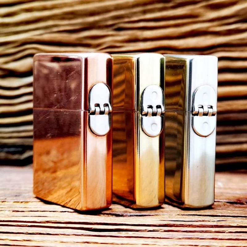 Zorro 902 Second Generation Upgraded , Windproof Copper Fuel Lighter with Reinforced Integrated Inner and Outer Hinges