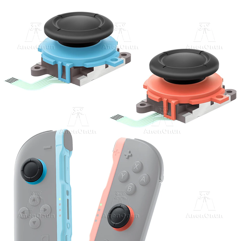

Joycon Joystick for Switch 2 Replacement Part Joy Con 3D Analog Thumb Stick Wear Drift Fix Upgrade Repair Premium Accessories