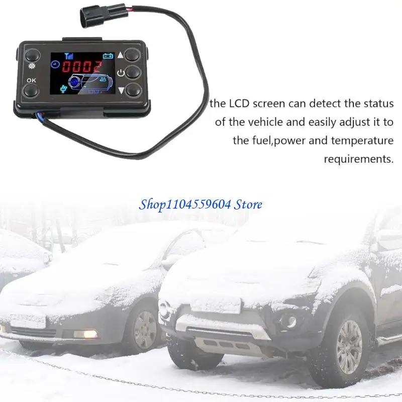 

12QM 12V 24V Плата переключателей контроля стояночного обогревателя с аксессуарами для дистанционного обогревателя