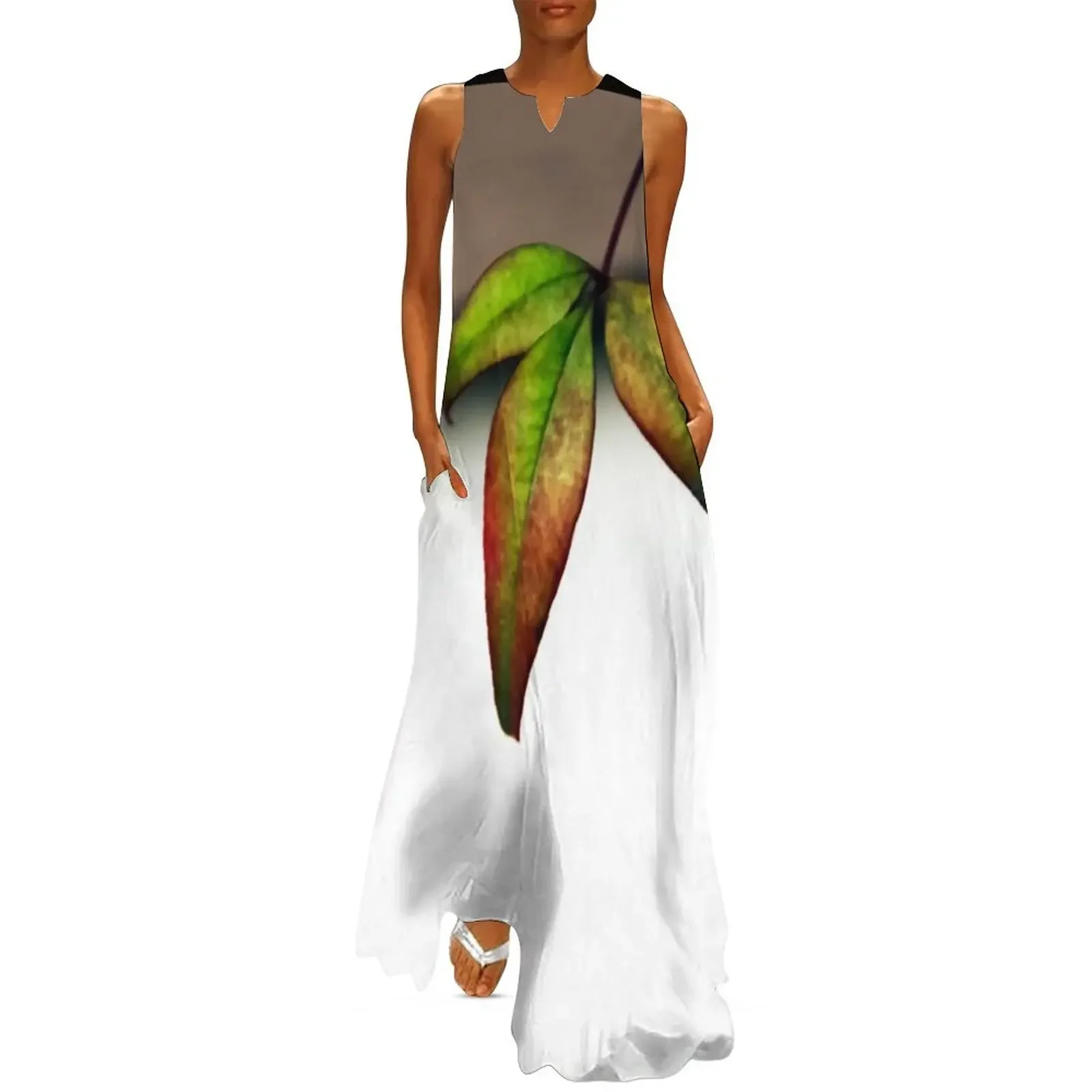 

Three In A Row    Long Dress women long dresses loose women's dress Dress