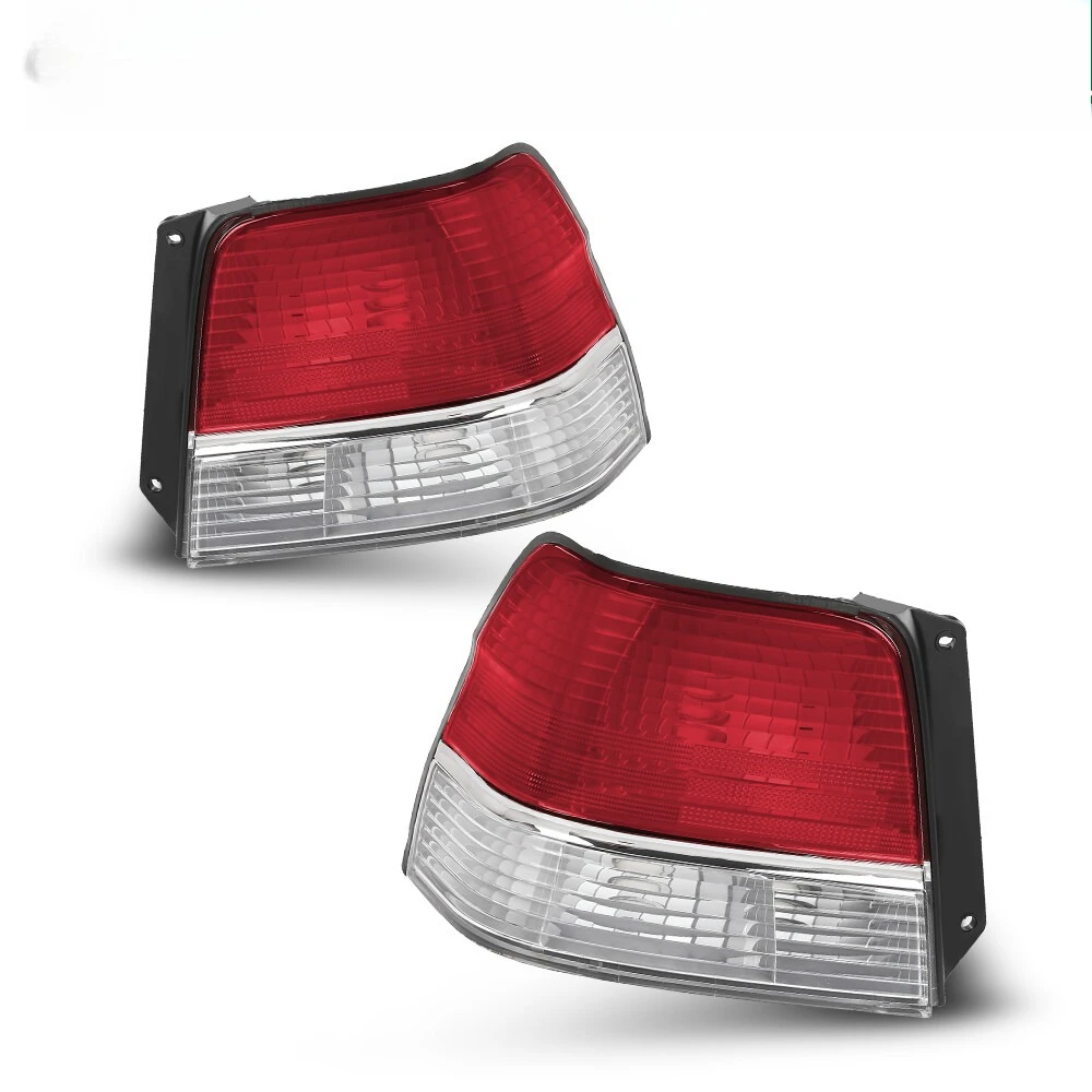 

Fit For 95-99 Toyota Tercel CE STD DX Tail Lights Lamps Red & Clear Signal Brake