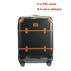 PVC Cover for Brics with Zipper Clear Cover Suitcase Protector Case High Quality Customized Cover Not Include Suitcase