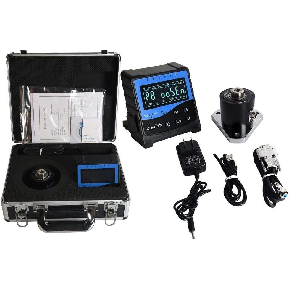 

Portable Torque Wrench Calibrator Analyzer Torque Tester With Range 22.0-220.0 N.m 3 Units N.m lbf.in kgf.cm For Light Industry