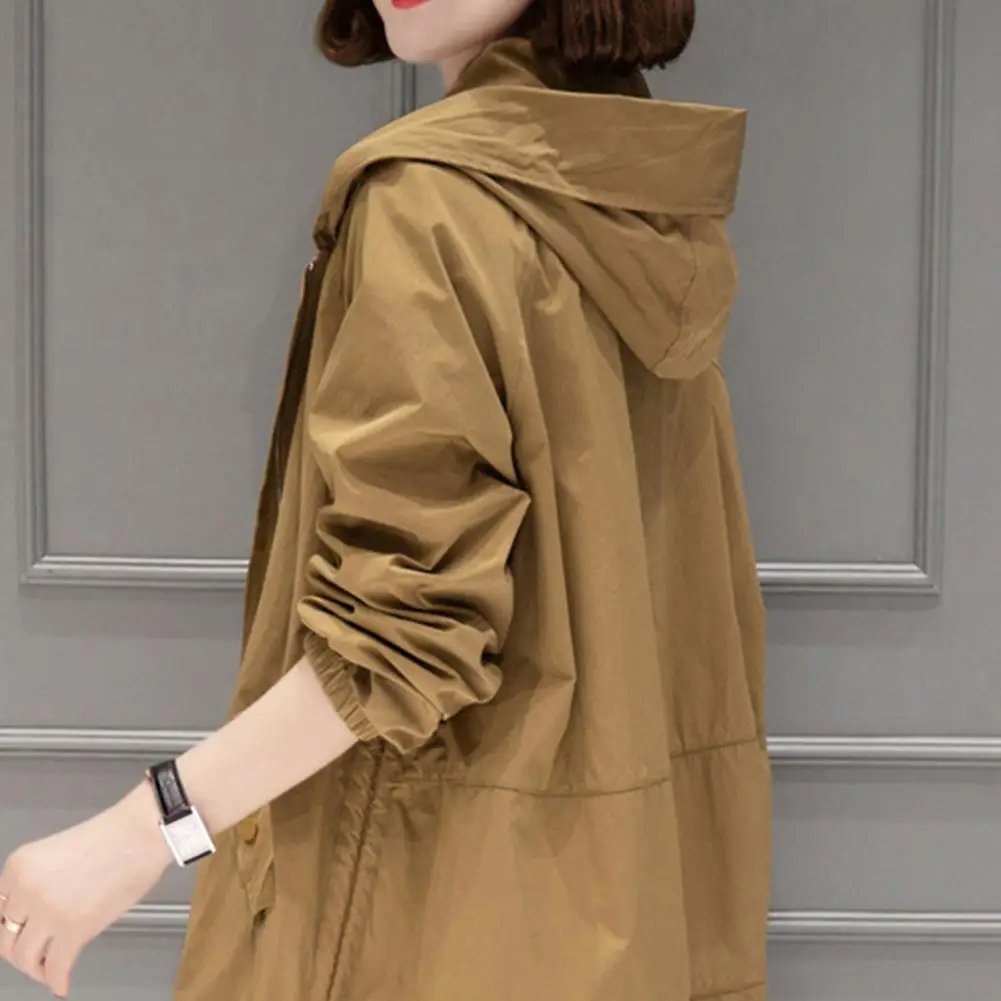 Manteau à Capuche à Manches sulfpour Femme, Veste Fine Résistante aux UV, Coupe-Vent d'Extérieur, Décontracté, Nouvelle Collection Été 2023