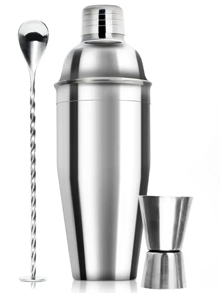 Coctelera de acero inoxidable, herramientas para barman, mezclador de Margarita, coctelera de bebidas, Martini Sharker, Kit de barman, 3/6 Uds.