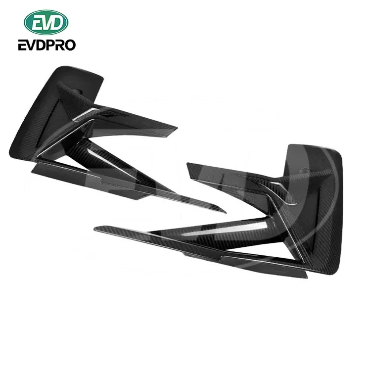 

For BMW F97 X3M 2022-2023 Dry Carbon Fiber Front Bumper Side Air Vent