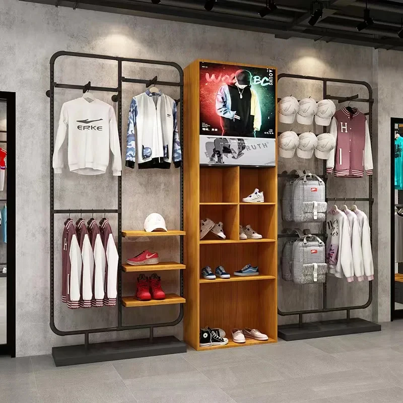 custom.Professional Kiosk Stands & Tile Display Racks Convenience Stores, Clothes Hangers Retail Shop Shelves