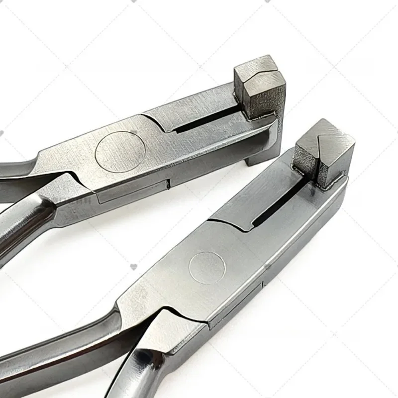 1 Pcs Lab Backward Bending Pliers Stainless Steel Orthodontics Dental Lab