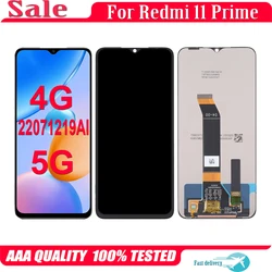 For Xiaomi Redmi 11 Prime 4G 5G 22071219AI LCD Display Touch Screen Replacement Digitizer Assembly