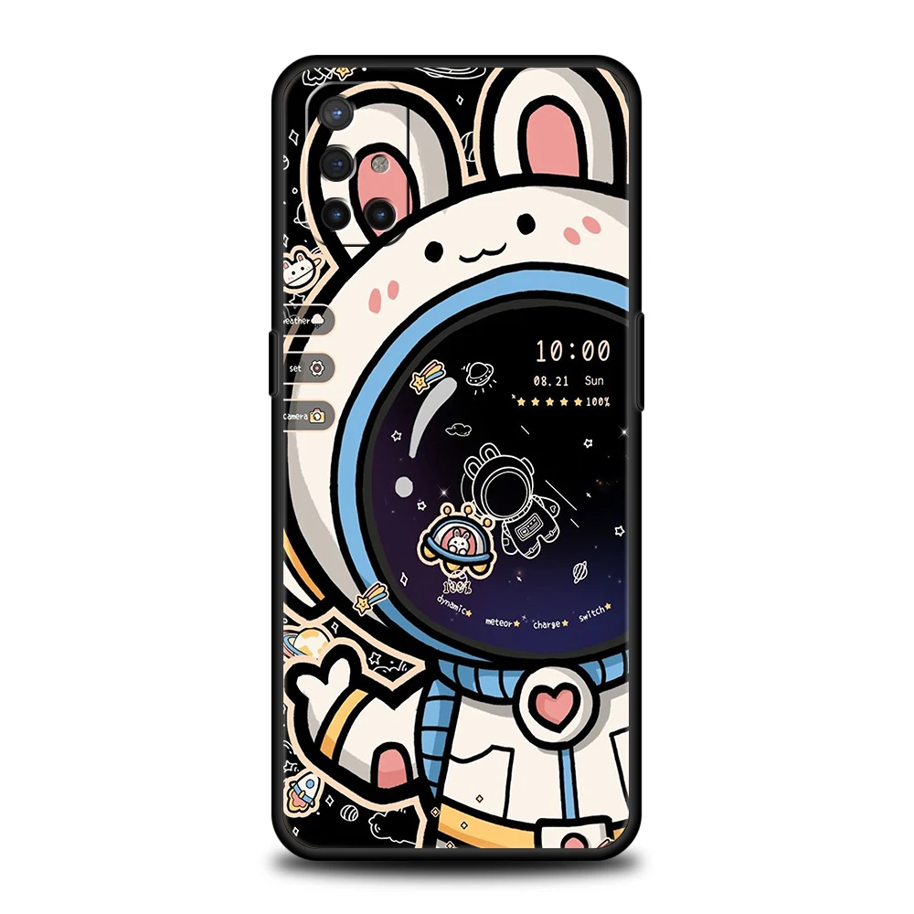 Hello Astronaut Phone Case for Oneplus 11 10T Nord N100 N10 10 7 8 9 9R 7T 8T N200 CE 2 9RT Pro 5G Silicone Cover Shell Capa Bag