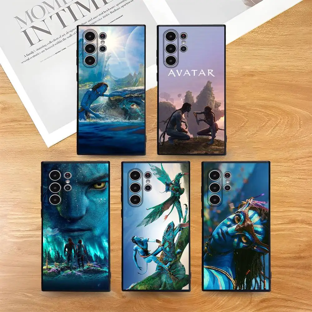 

MOVIE A-Avatar Phone Case For Phone S Series S21 S22 S23 S24 S25 FE Plus Ultra TPU Soft To Skin-friendly Case