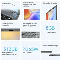 Adreamer 16 Inch Laptop LeoBook16S 2560*1600 IPS 60Hz CPU Intel Core i5-1240P 16GB RAM SSD 1TB 16" Business Desktop Laptop 3