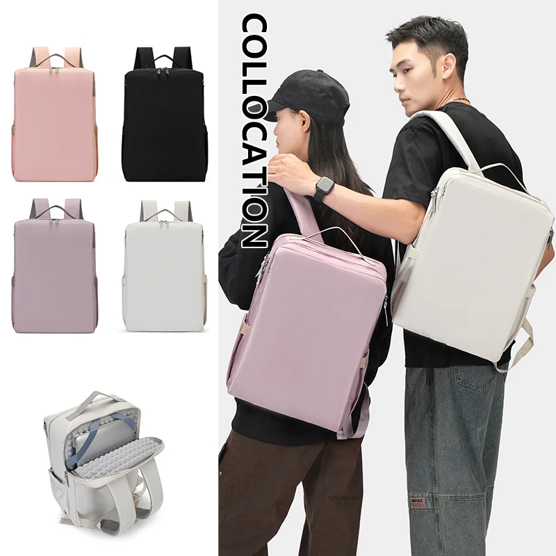 

Рюкзак для альпинизма на открытом воздухе с ручкой тележки, походная сумка для плавания, мужской и женский деловой рюкзак для ноутбука