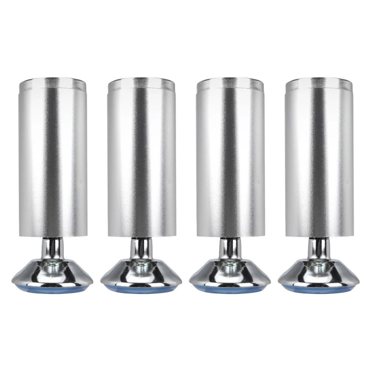 4Pcs Cabinet Legs Aluminum Alloy Furniture Feet Adjustable Height Sofa Table Bed Support Heavy Duty Non-Slip Floor Protector