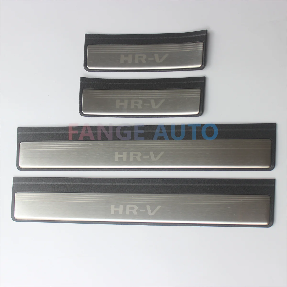 4PCS ABS Stainless Steel Door Sill Scuff Plate Auto Pedals Protector Cover For Honda HR-V HRV 2023 2024