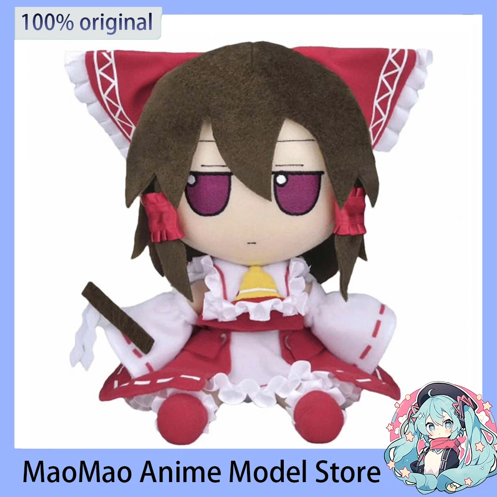 In Stock Original AmiAmi Gift Touhou Project Hakurei Reimu FumoFumo Touhou Plush Series 27 Kourindou ver. Plush Doll Toys 20CM
