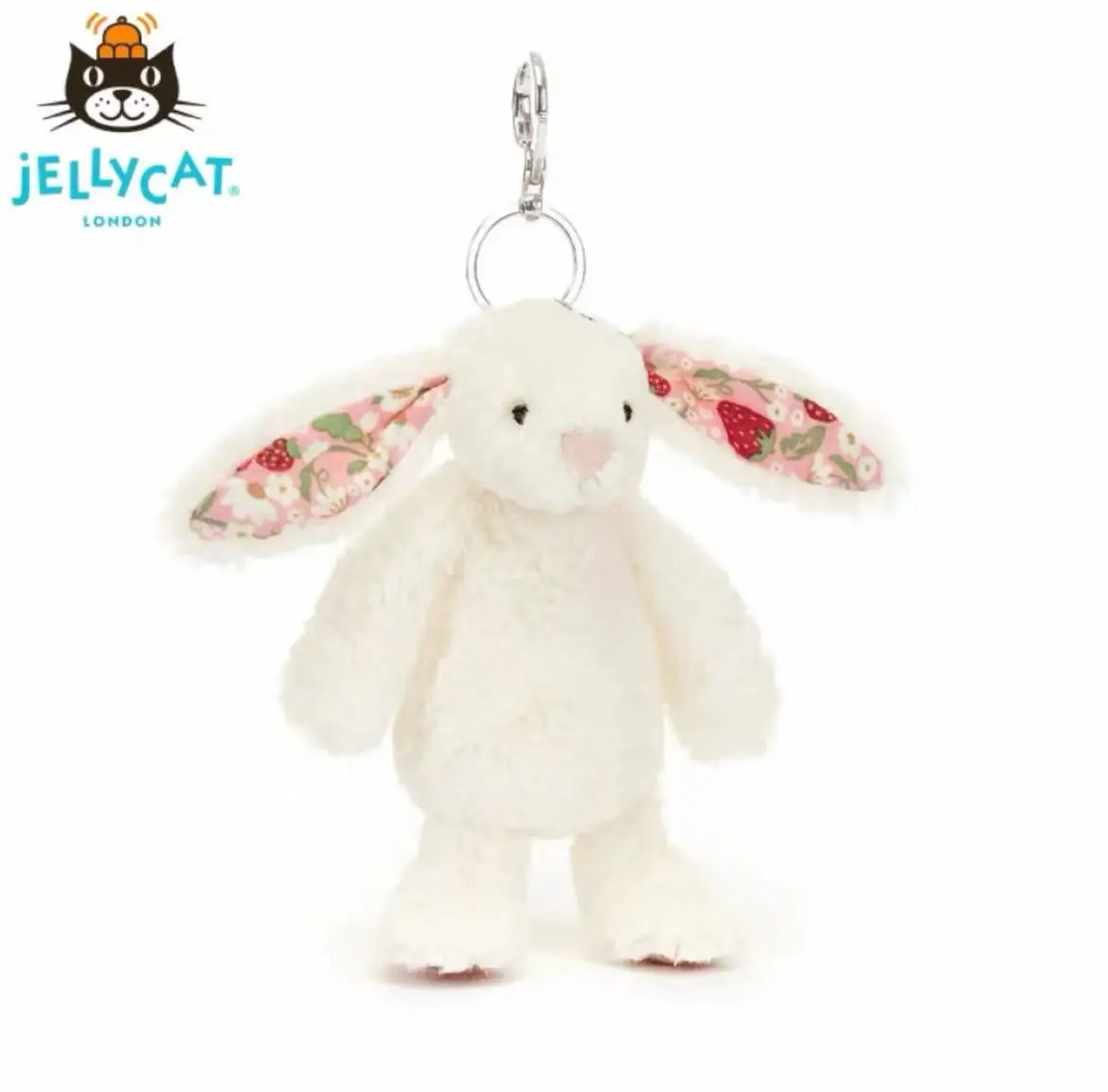 JC ぬいぐるみ かわいい漫画ウサギキーホルダー ラブポンポン飾りおもちゃ 女の子バッグ 車キーホルダー 携帯電話ペンダント ジュエリーギフト