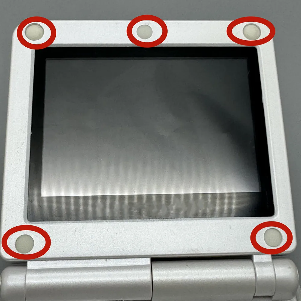 Shell screw rubber plug suitable for GAMEBOY ADVANCE SP GBASP