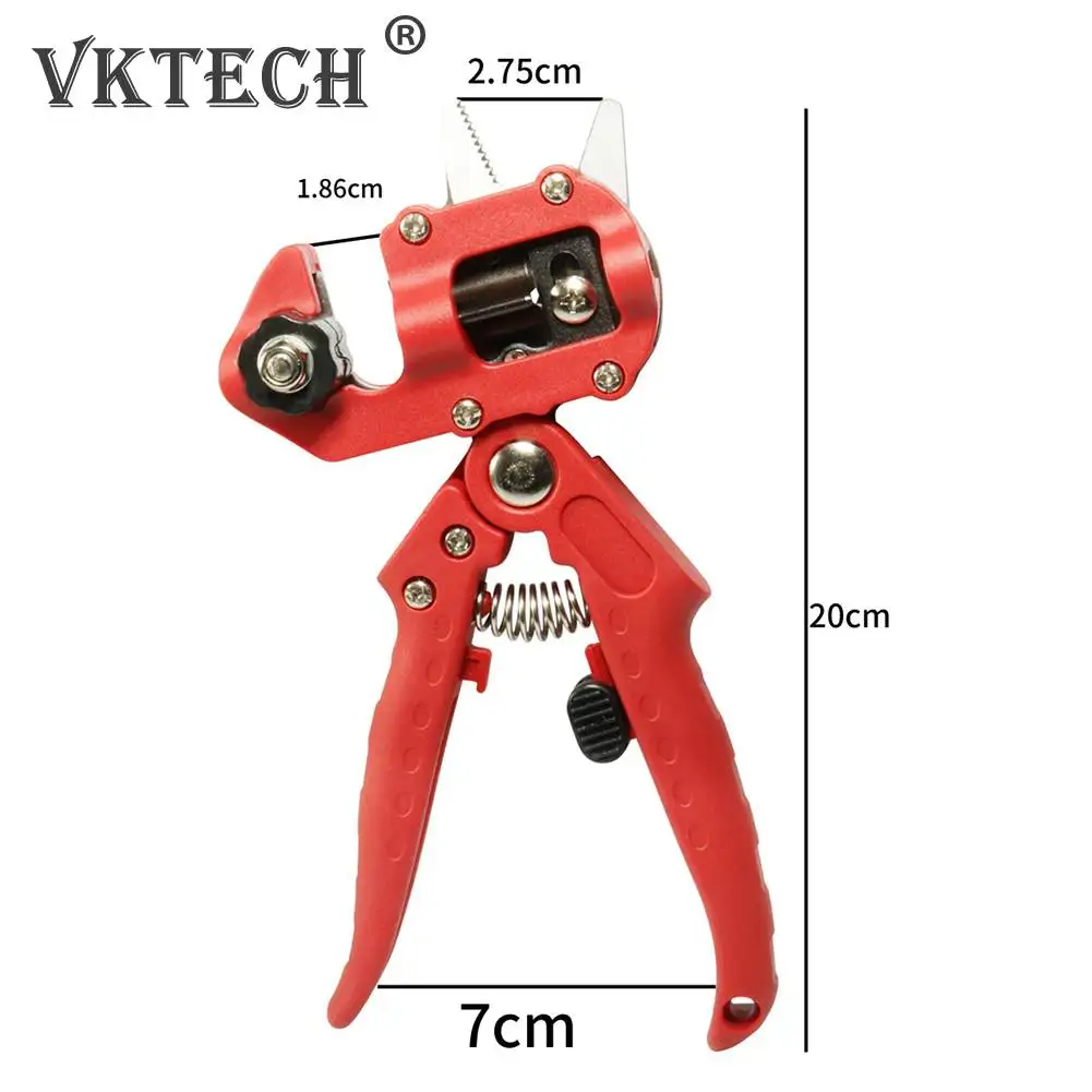 Profesjonalne szczepienie zestaw szczypiec hodowlanych nożyc do przycinania nożycowych sekatorów do szczepienia drzew owocowych przycinanie ogrodu