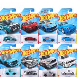 2024M Original Hot Wheels Car Boys Toys 1/64 Diecast Carro Bugatti Chiron Toyota GR86 Nissan 180SX Skyline Dodge Batmobile Gift
