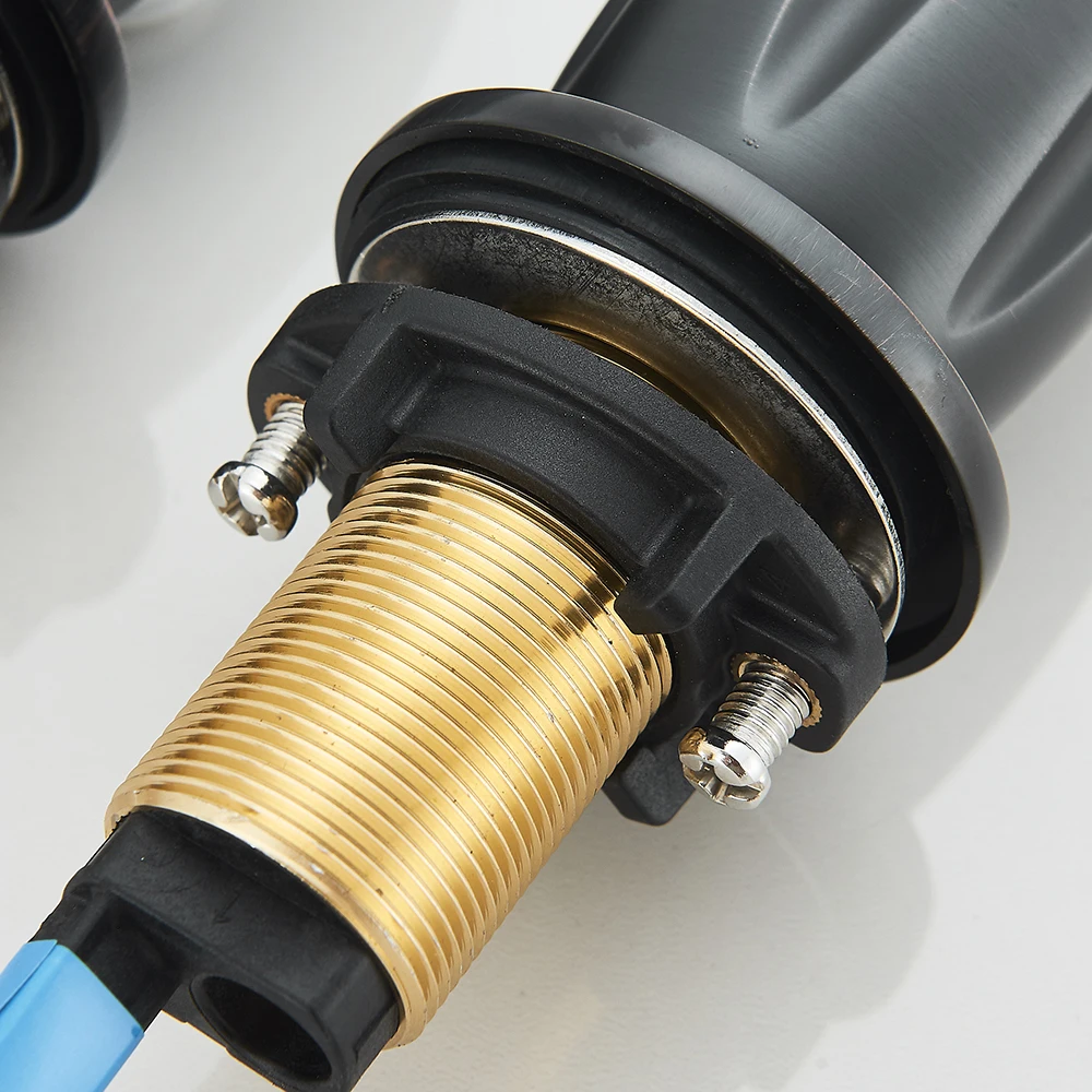 2pcs Bathroom Basin Tap Handle Durable Pumpkin Design Hot & Cold Control Valve Mixer Handle Bathtub Faucet Switch