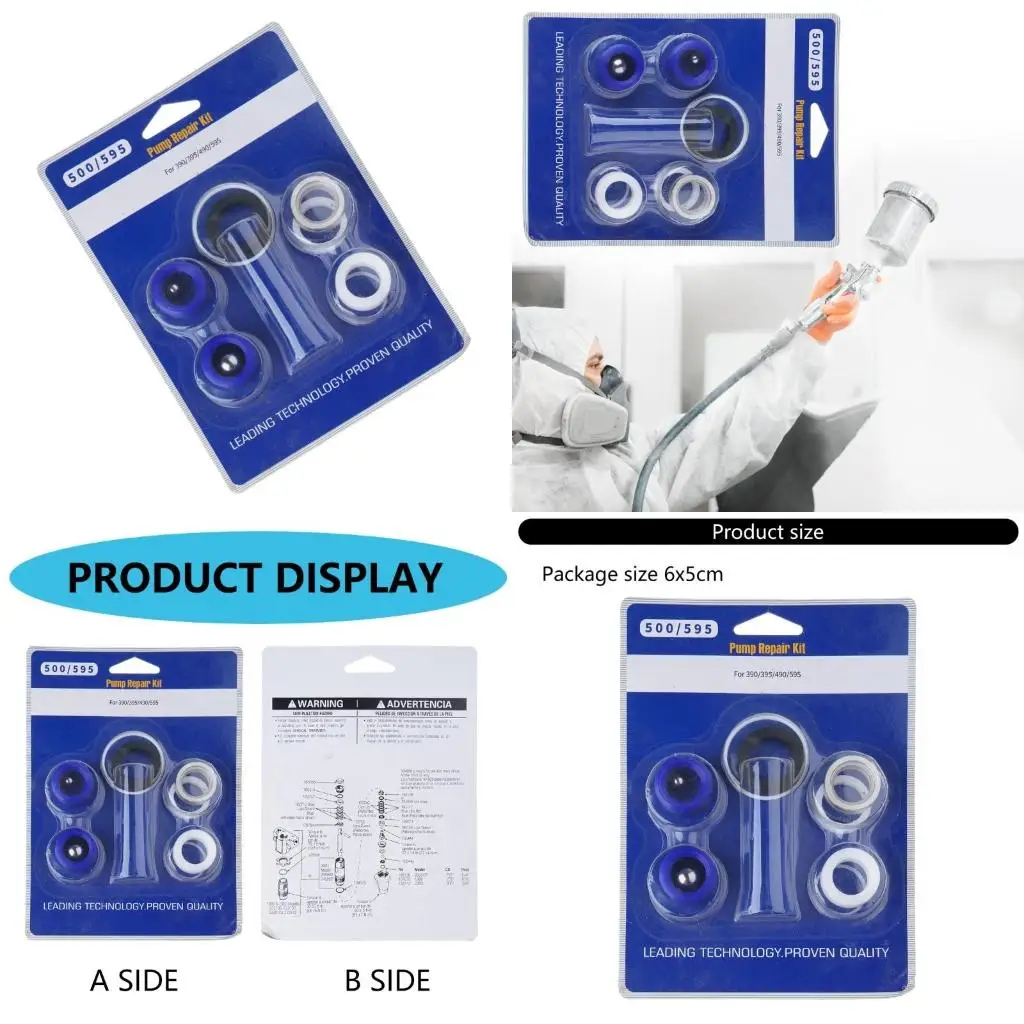  Comprehensive Pump set Stable Repair Packing set Essential Packing for Paint