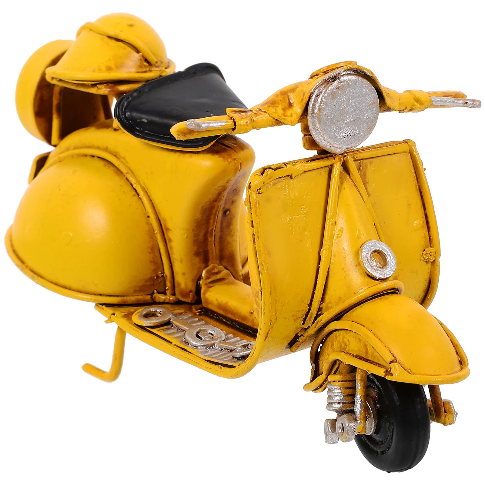 

Motorcycle Model Metal Desktop Ornament Crafts Decoration Retro Vintage Models Small Bike