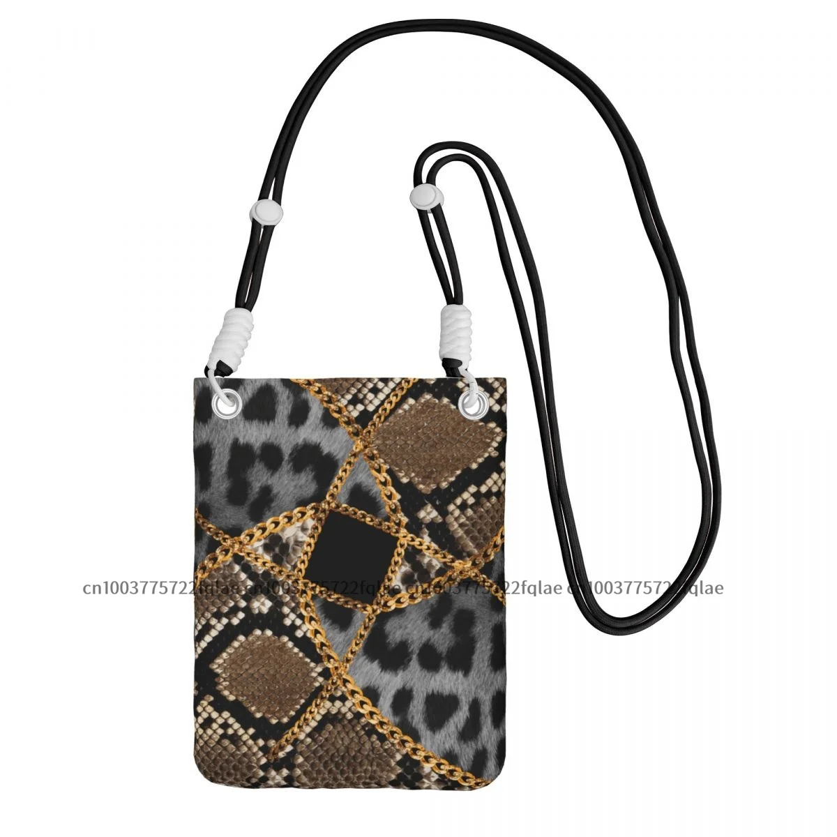 

Leopard And Snake Skin Wild Coin Bags Card mobile phone Case Women Crossbody Bag
