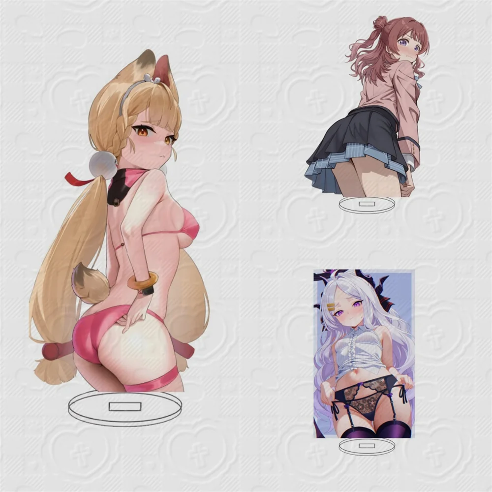 

15CM Cute girl Acrylic Stand Ornaments Rumi Zoey Mira Decorations cosplay Accessories Christmas Gifts
