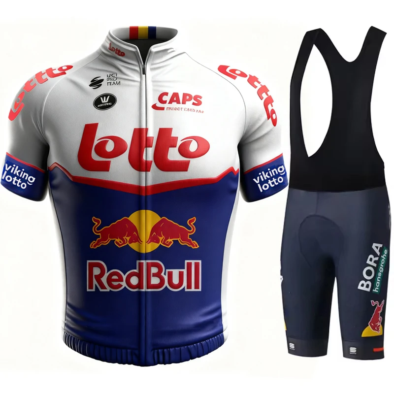 

Red Bull Jersey Cycling Men's Summer Mtb Male Clothing Outfit Set Bike Man Mens Clothes Blouse Pants Jerseys Shorts 2026 Costume