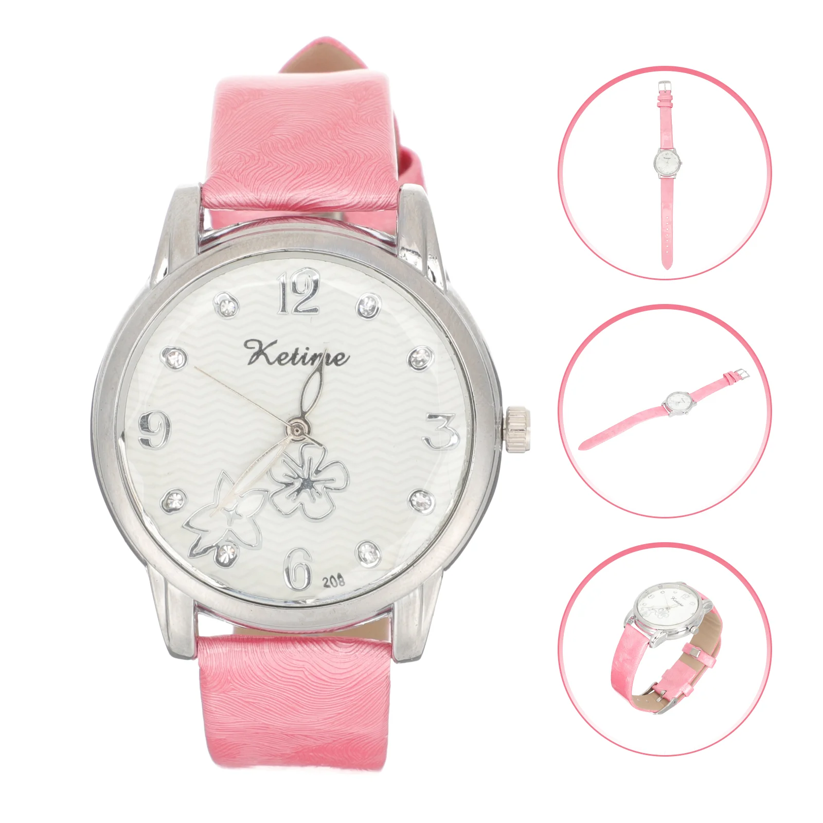 Quartz Watches Women Wrist Decor Gift Wristwatch Girl Leisure Decorative Delicate Ladies Wristwatches