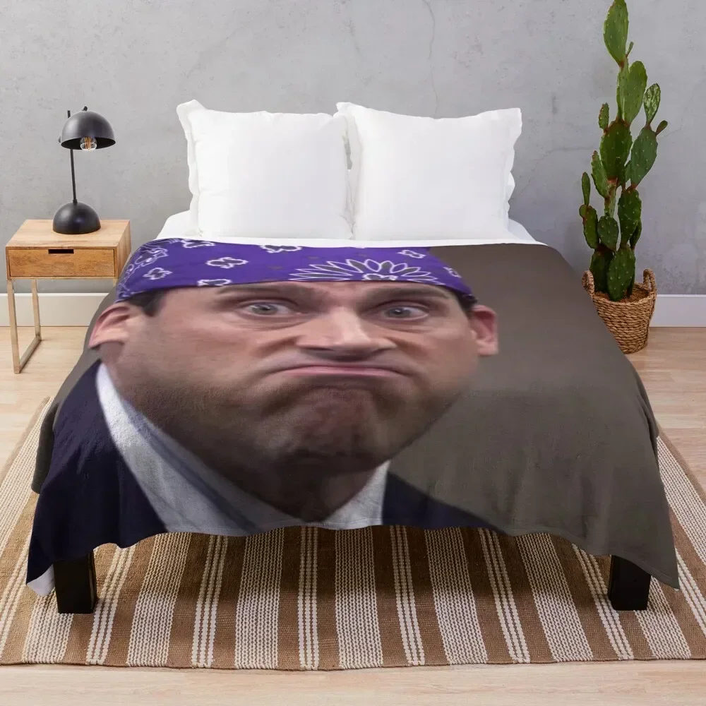 

Prison Mike Throw Blanket Breathable Lightweight Blanket for Adults Kids