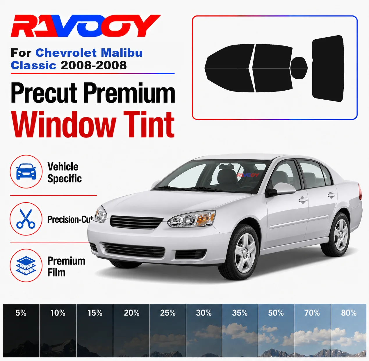 premium-precut-window-tint-kit-front-rear-windows-rear-windshield-for-chevrolet-malibu-classic-2008-2008-nano-ceramic-film