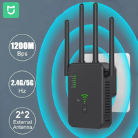 Mijia  Wifi Amplifier Pro 1200M 2.4G 5G Repeater Network Expander Range Extender Roteader Mi Wireless Wi-Fi Router