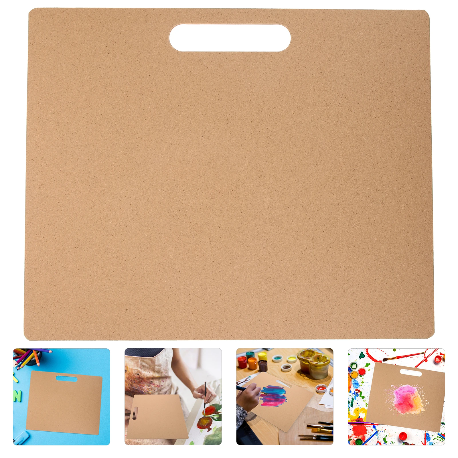 

Wooden Painting Board Durable Portable Sketch Board for Artists Oil Home Outdoor Drawing Supply Drawing Boards for Artists