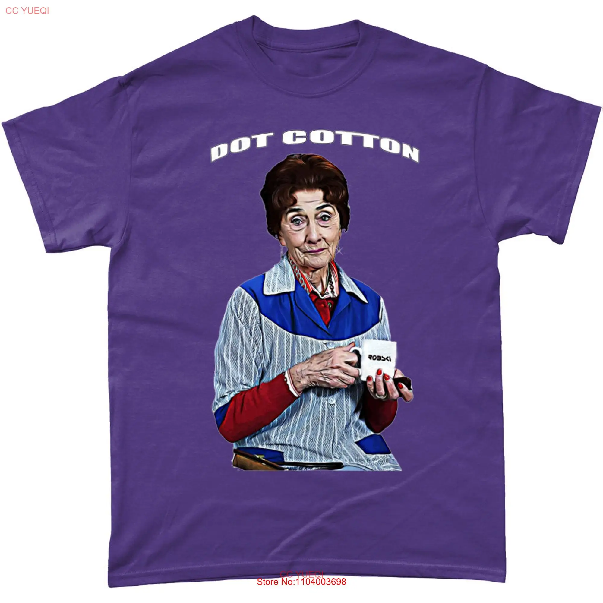 DOT COTTON T Shirt EastEnders long standing star sadly lost this year Rest in peace June Brown long or short sleeves