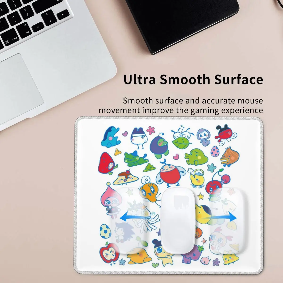 

Tamagotchi Friends Mouse Pad Computer Keyboard Mouse Mat Gamer PC Laptop Desk Mat Office Accessories Table Mats