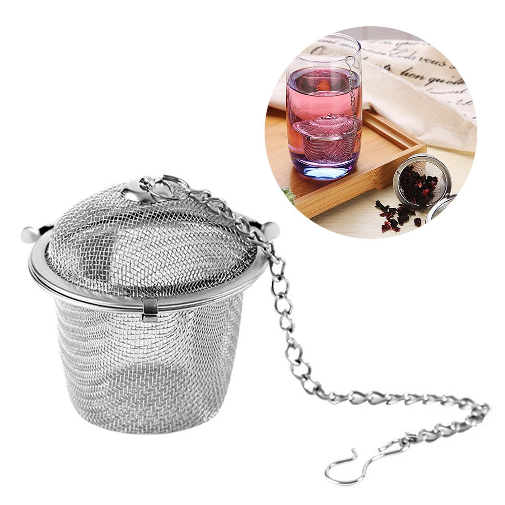 

Stainless Steel Tea Infuser Heart Shaped Filter Ball Spice Strainer Decocting Medicine Infuser Multi Use Easy Clean