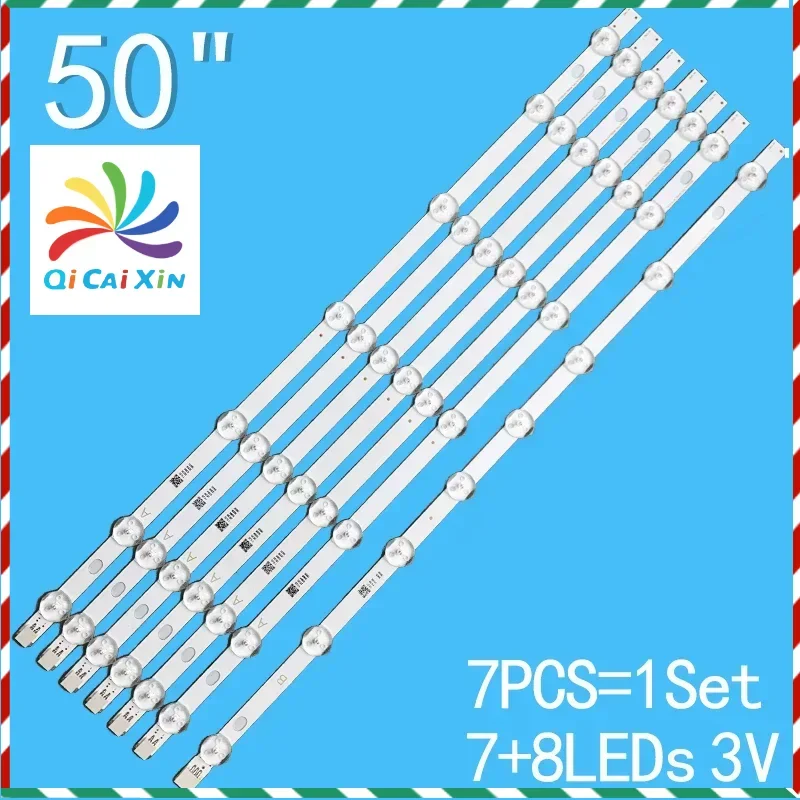 led tv backlight strip para 50nx6000 50dled a tipo rev00 50dled rev00 4a mais 1b 465 mm 01