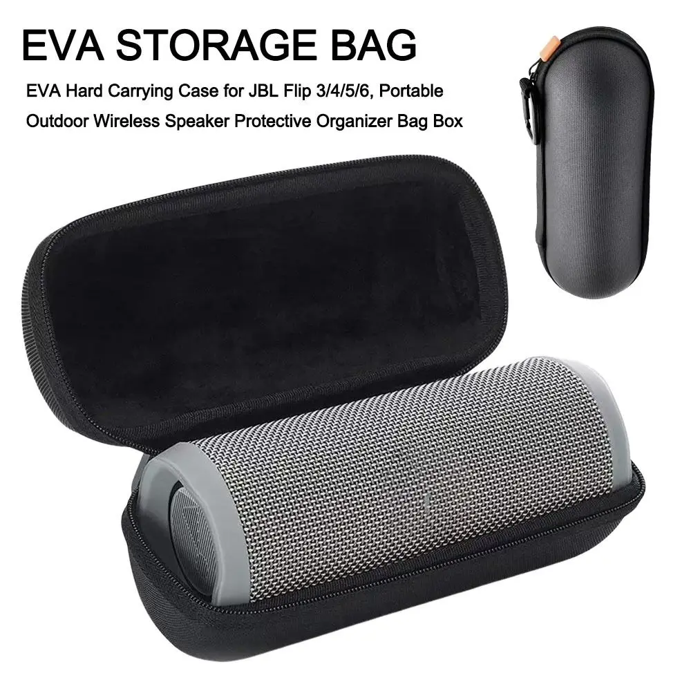 Hard Shell Speaker Carrying Case Water Resistant Durable Storage Bag Shockproof Protective Cover for JBL Flip 7