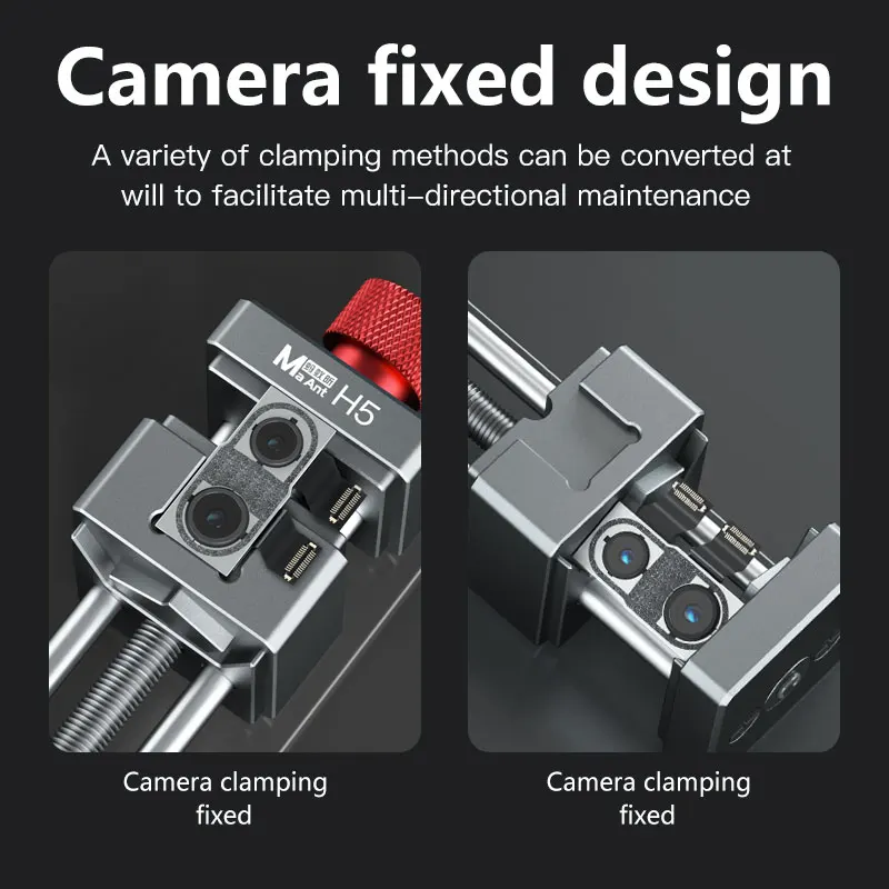 MaAnt H5 Camera Special Repair Fixture For iPhone 7 8 X XR XS 11 12 13 14 Pro Max Rear Big Camera Flex Repair Tools