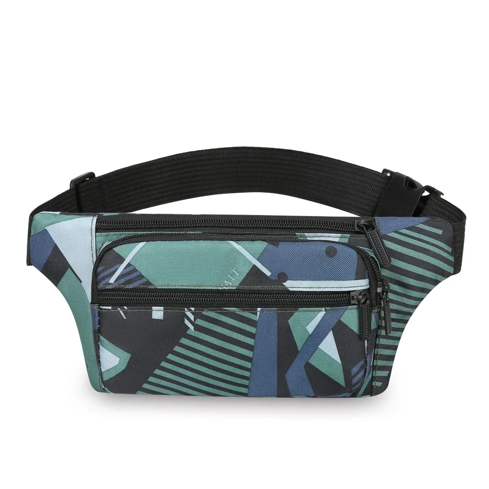

Fashionable Nylon Polyester Men Waist Bag 5 Colors Large Capacity Crossbody Bag Multifunctional Male Shoulder Bag Unisex