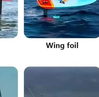 Carbon Mast Hydrofoil ART V2 999 High Aspect Wing Fast Acceleration Long Glide Stable Freeride Wave Ride Control SUP