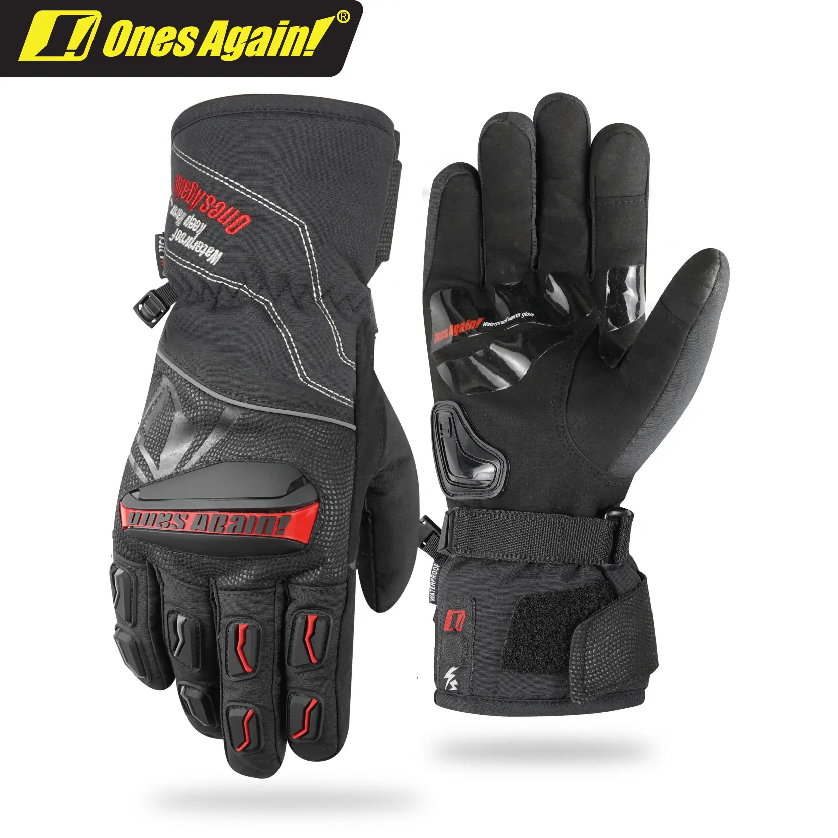 Ones again! Waterproof Windproof Winter Motorcycle Gloves Touch Screen Motocross Cross-country motorcycle gloves MX MTB MG01