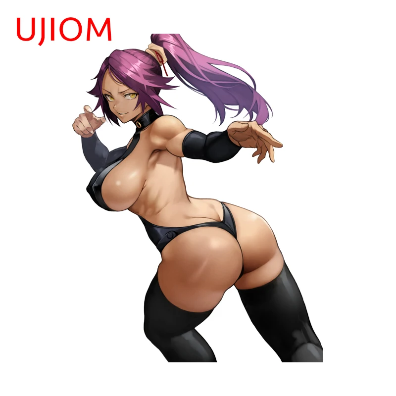 UJIOM Seductive Big Ass Shihouin Yoruichi Wall Sticker Delicate Enchanting Waterproof Decal Suitable For Bedroom Mural Decor