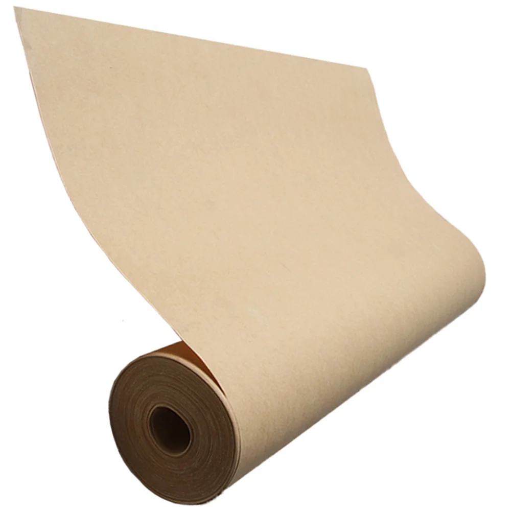 Rouleau de papier kraft brun pour travaux manuels, papier d'emballage artisanal, rouleau de papier de boucher, bricolage, 1 rouleau