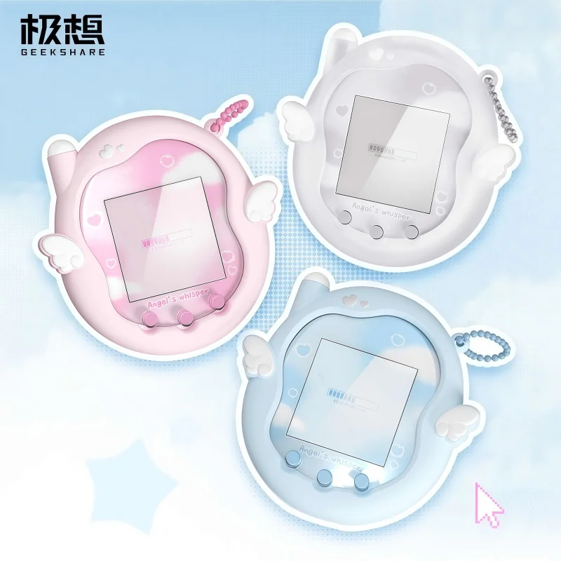 

Cute Angel Water Series Tamagotchi Silicone Protective Shell Anti Drop Uni Protective Shell Y2k Girl Anime Peripheral Toy Gift