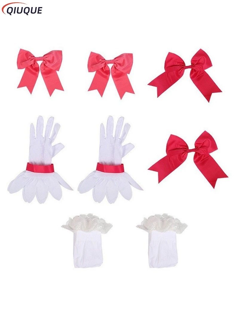 Kaname Madoka Cosplay Costume Wig Anime Puella Magi Madoka Magica Pink Ball Dress Halloween Party Uniform Outfit for Women Girl image 5