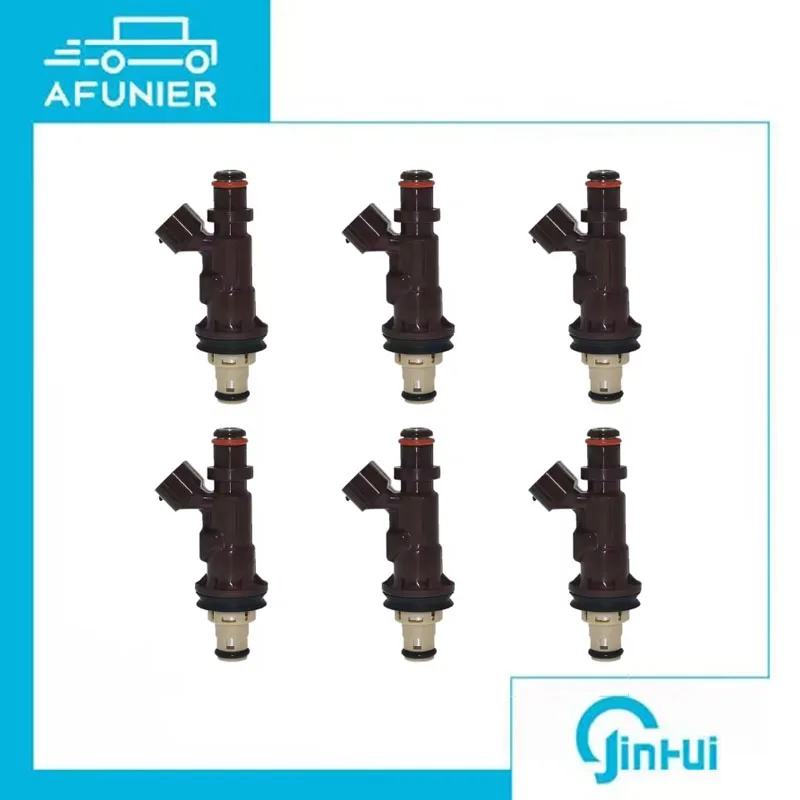 

6 шт. топливная форсунка для Toyota 4Runner Tacoma Tundra 3.4L V6 OE No. :23250-62040,23209-62040