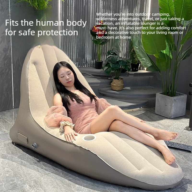 Automatic Inflatable Single Ai - огляд і ціна Outdoor Camping Lounge Chairs